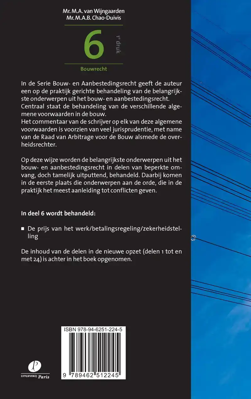BOUW- EN AANBESTEDINGSRECHT 6