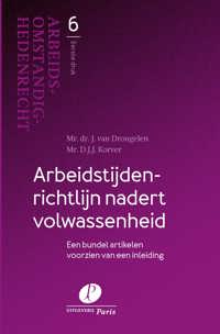 ARBEIDSTIJDENRICHTLIJN NADERT VOLWASSENHEID