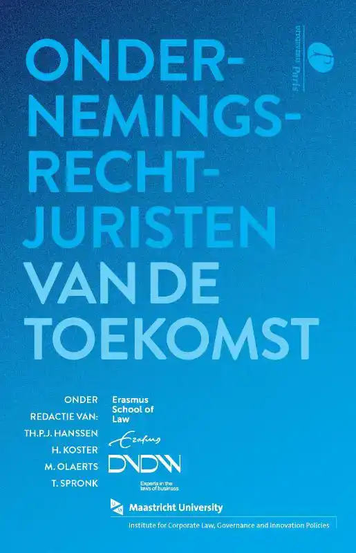 ONDERNEMINGSRECHT JURISTEN VAN DE TOEKOMST