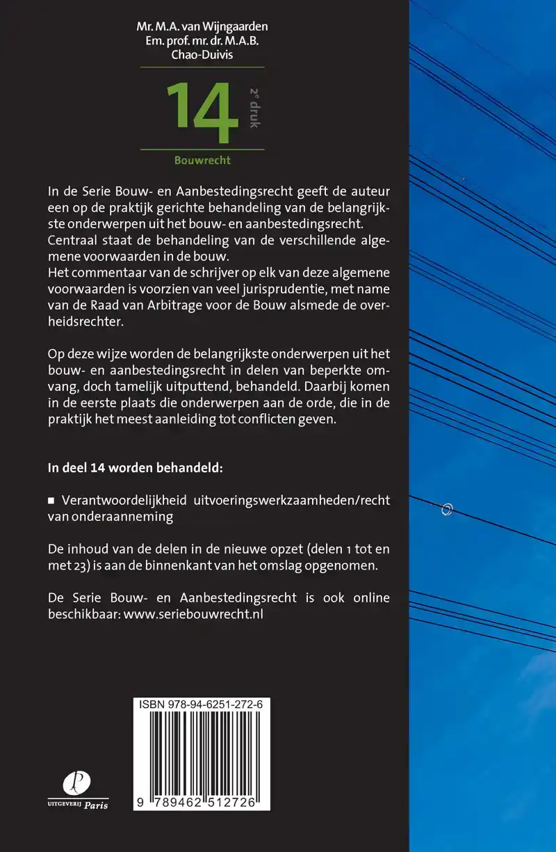 BOUW- EN AANBESTEDINGSRECHT