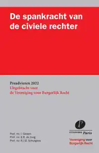 DE SPANKRACHT VAN DE CIVIELE RECHTER