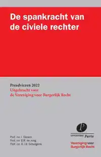 DE SPANKRACHT VAN DE CIVIELE RECHTER