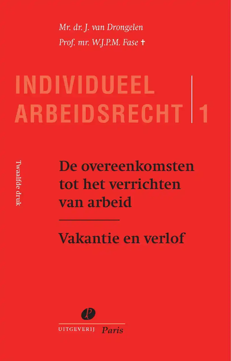 DE OVEREENKOMSTEN TOT HET VERRICHTEN VAN ARBEID