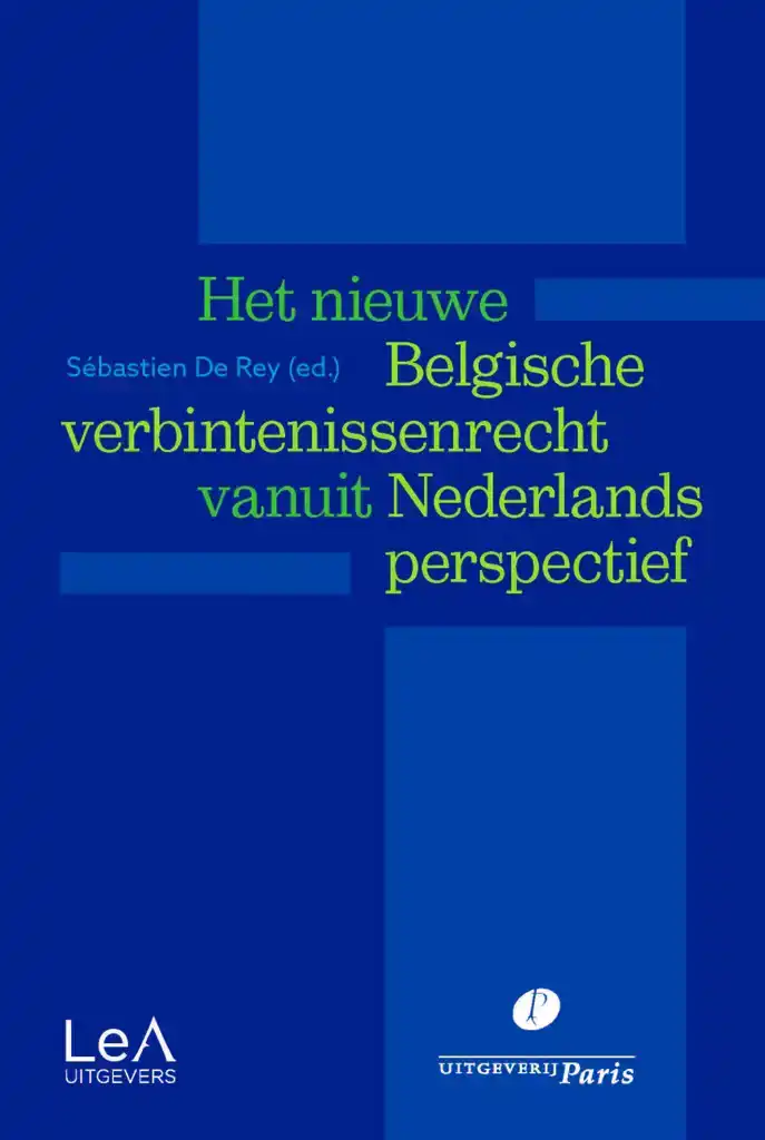 HET NIEUWE BELGISCHE VERBINTENISSENRECHT VANUIT NEDERLANDS P