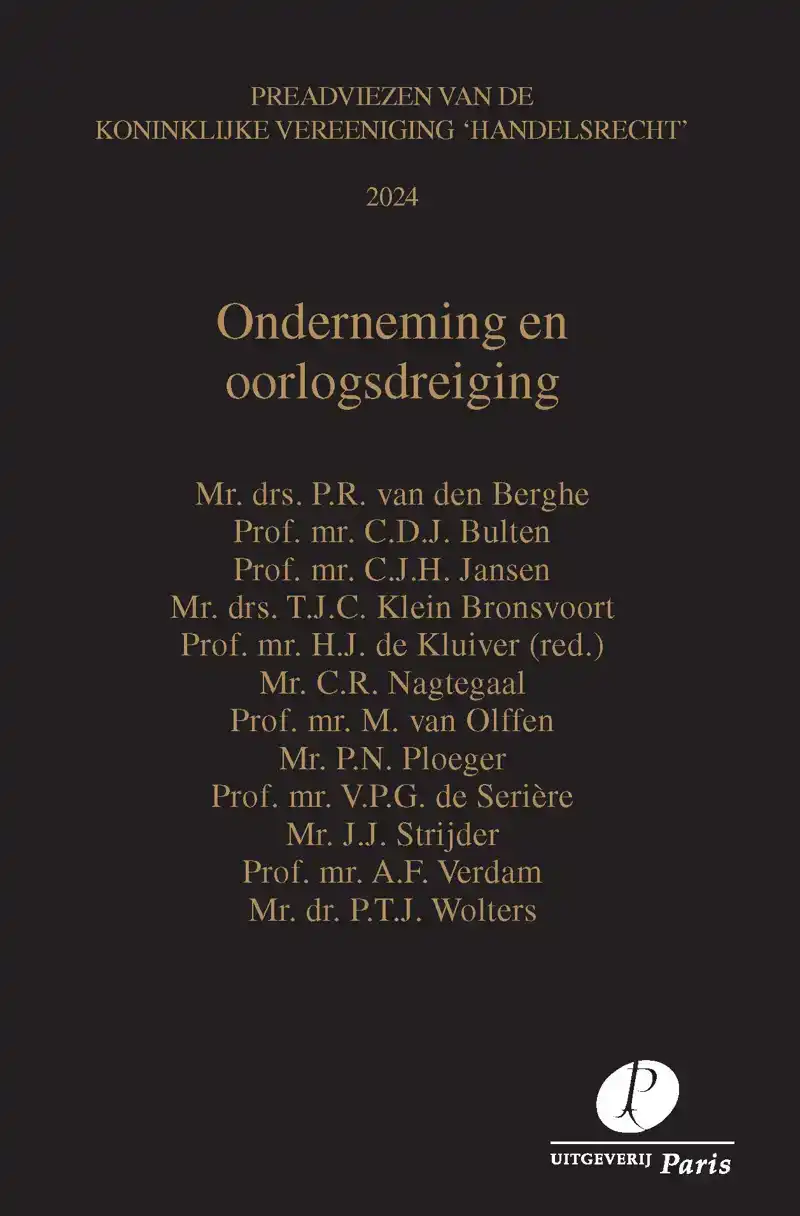 ONDERNEMING EN OORLOGSDREIGING