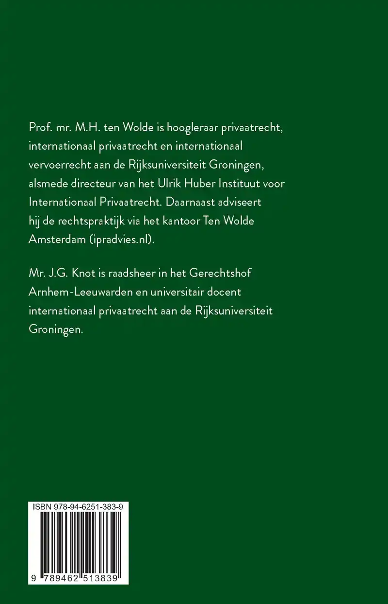 NEDERLANDS INTERNATIONAAL PRIVAATRECHT