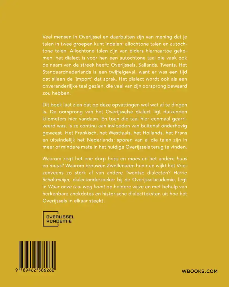 WAAR ONZE TAAL WEGKOMT