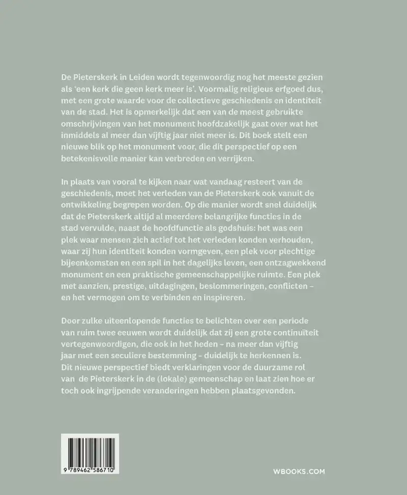 PIETERSKERK LEIDEN 1795-HEDEN