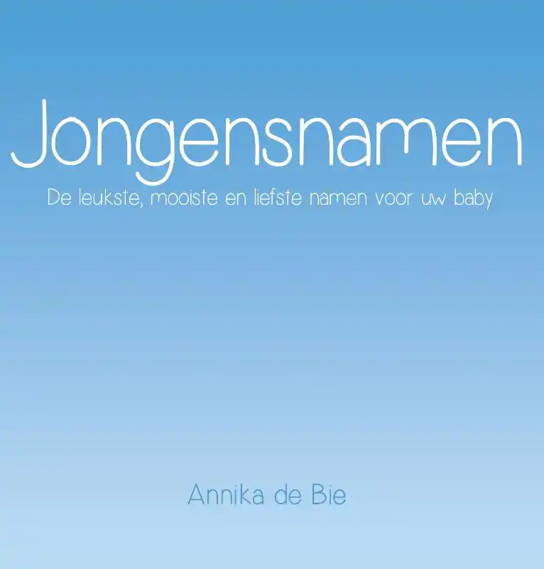 JONGENSNAMEN
