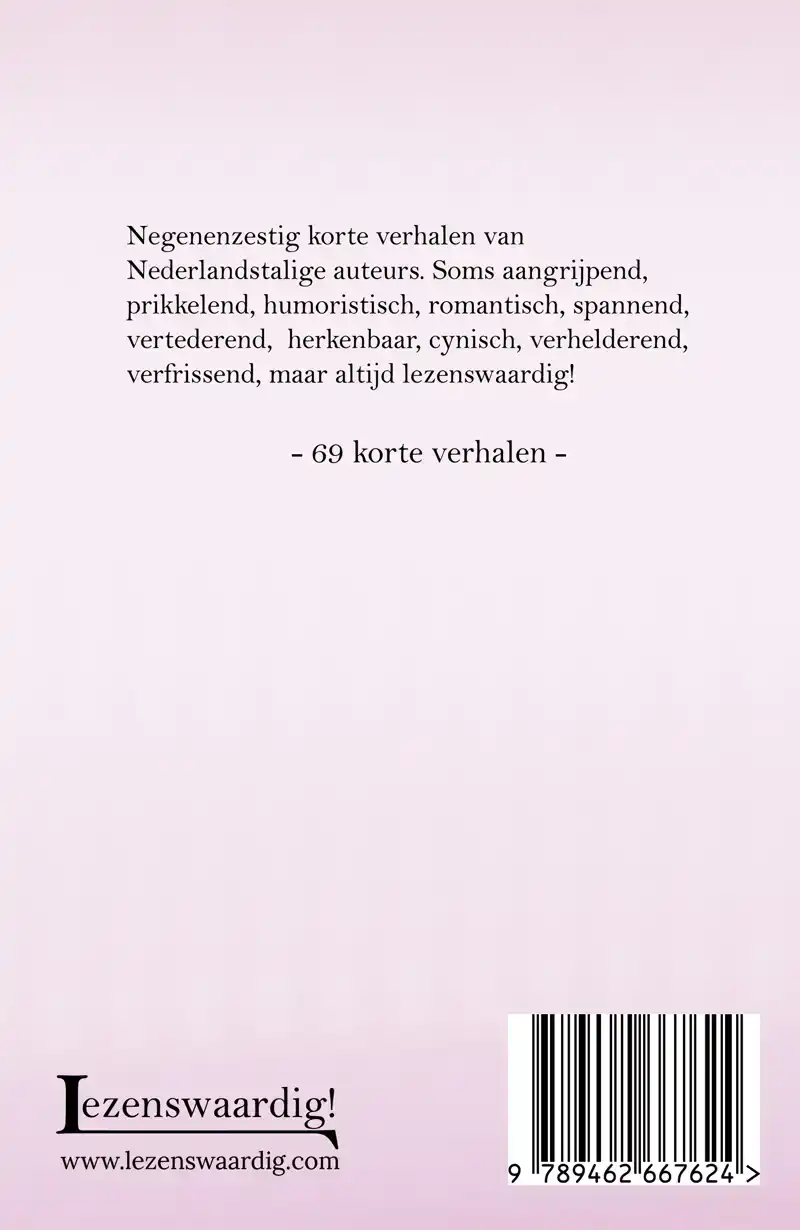 VERHALEN WAAR JE BLIJ VAN WORDT