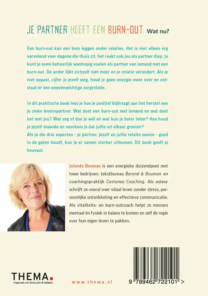 JE PARTNER HEEFT EEN BURN-OUT. WAT NU?