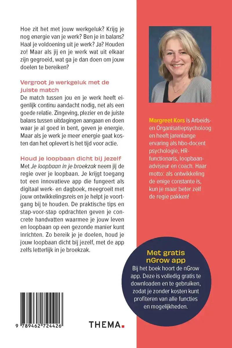 JE LOOPBAAN IN JE BROEKZAK