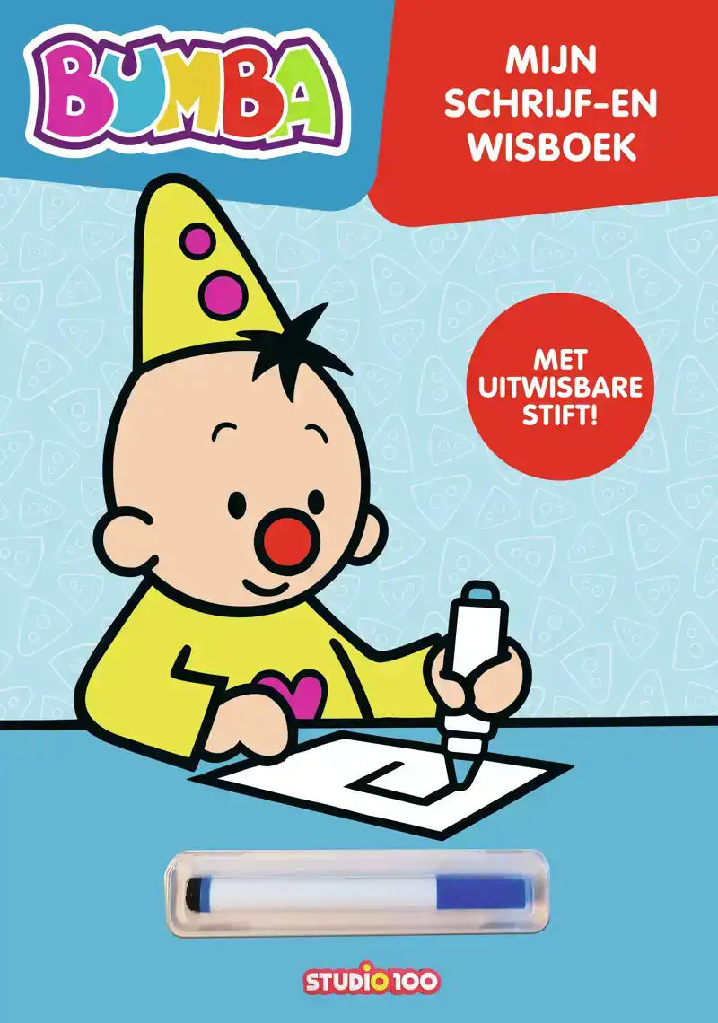 BUMBA : KARTONBOEK - SCHRIJF EN WIS
