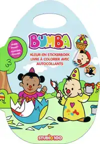 BUMBA : KLEUR- EN STICKERBOEK - PASEN