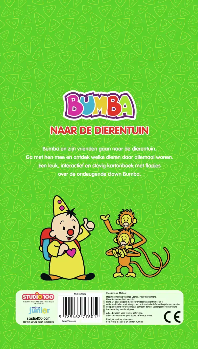 BUMBA NAAR DE DIERENTUIN