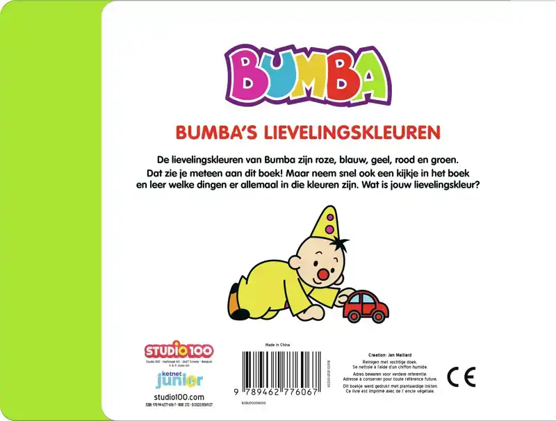 BUMBA'S LIEVELINGSKLEUREN