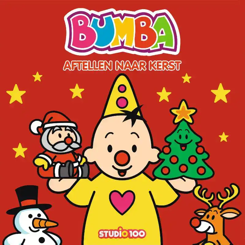 BUMBA : KARTONBOEK - AFTELLEN NAAR KERST