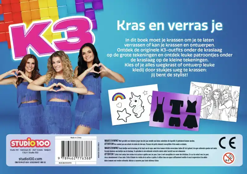 K3 KRASBOEK: KRAS EN VERRAS JE