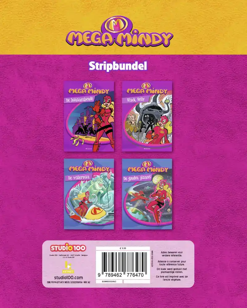 MEGA MINDY : OMNIBUS - STRIPBUNDEL MET 4 STRIPS