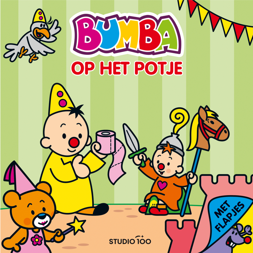 BUMBA : KARTONBOEK MET FLAPJES - OP HET POTJE