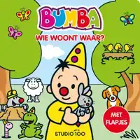 BUMBA : KARTONBOEK MET FLAPJES - WIE WOONT WAAR?
