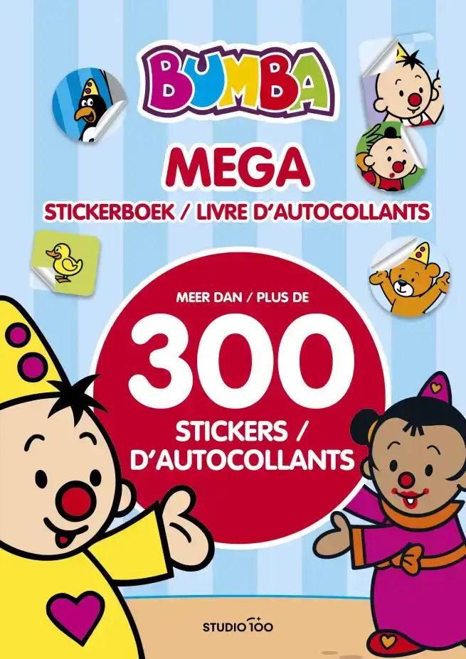 BUMBA : MEGA STICKERBOEK