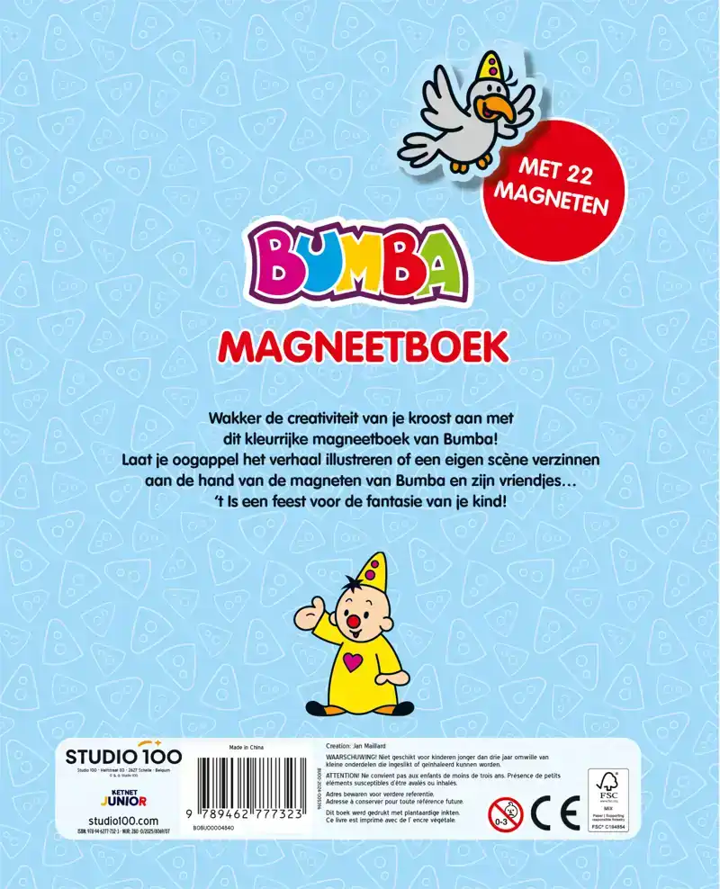 BUMBA : MAGNEETBOEK