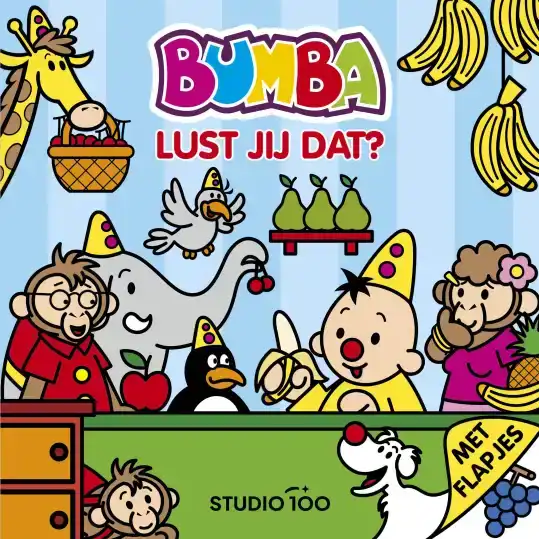 BUMBA : KARTONBOEK MET FLAPJES - LUST JIJ DAT?