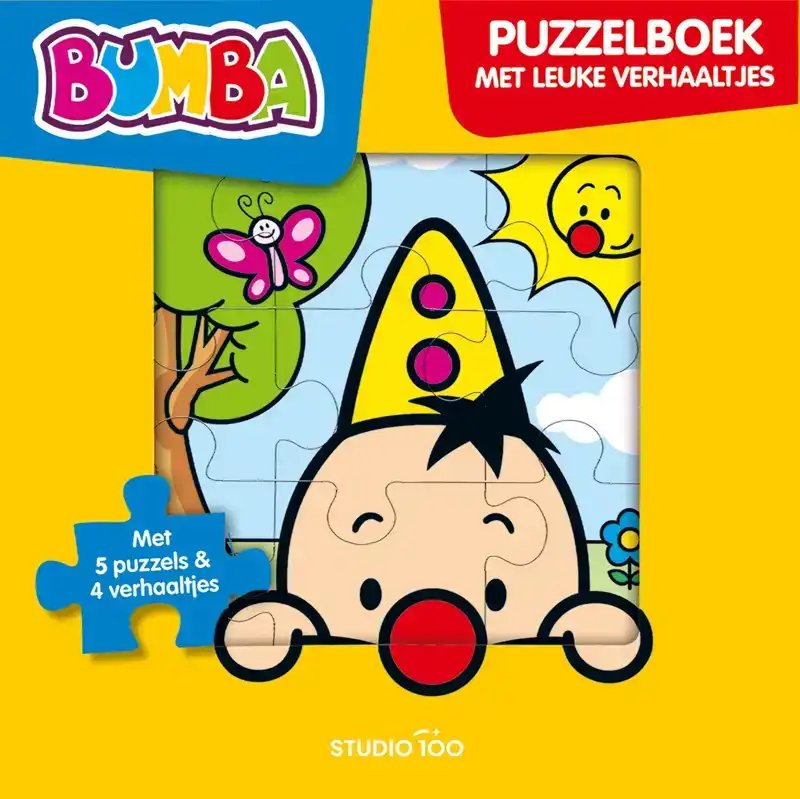 BUMBA : PUZZELBOEK - GEEL