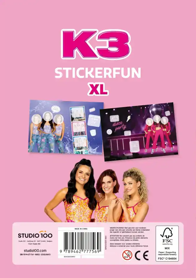 K3 STICKERFUN XL