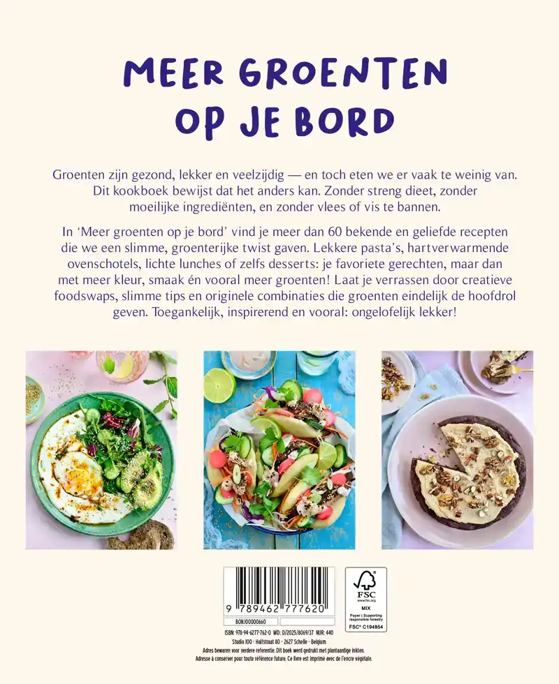 MEER GROENTEN OP JE BORD