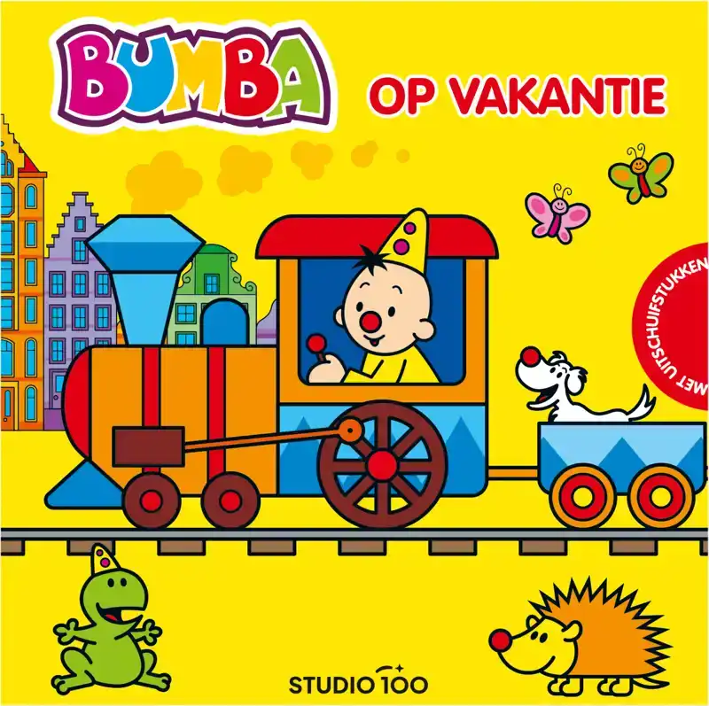 BUMBA : UITSCHUIFBAAR KARTONBOEK - OP VAKANTIE