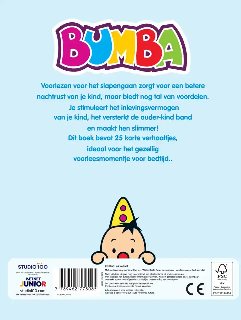 BUMBA : 5 MINUUTJES VOOR HET SLAPENGAAN