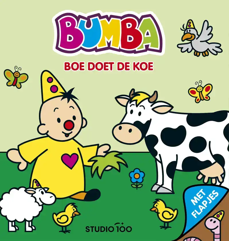 BUMBA : KARTONBOEK MET FLAPJES - BOE DOET DE KOE