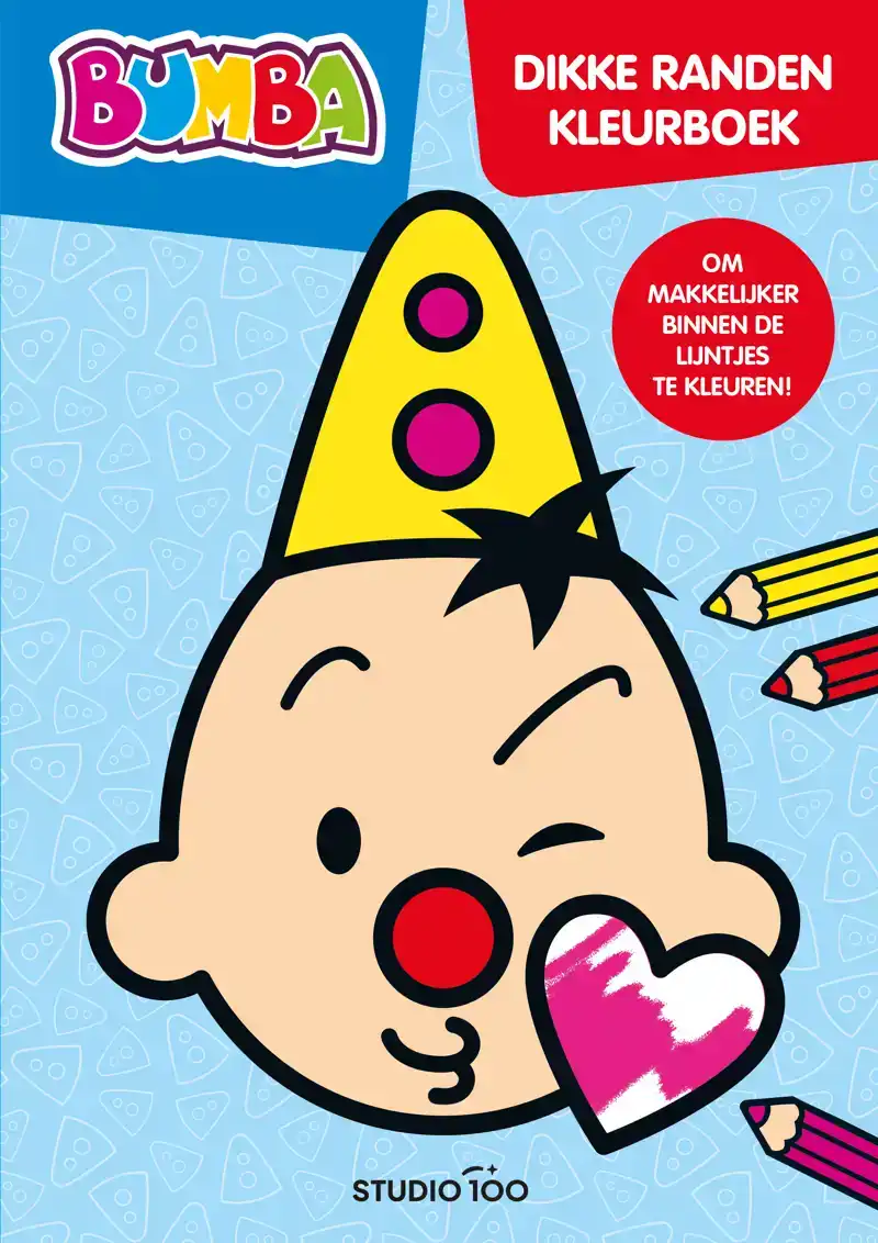 BUMBA: KLEURBOEK - DIKKE RANDEN KLEURBOEK