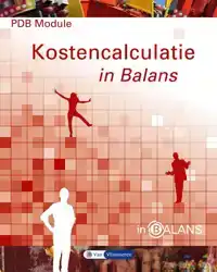 PDB MODULE KOSTENCALCULATIE IN BALANS