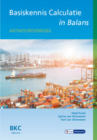 BASISKENNIS CALCULATIE IN BALANS