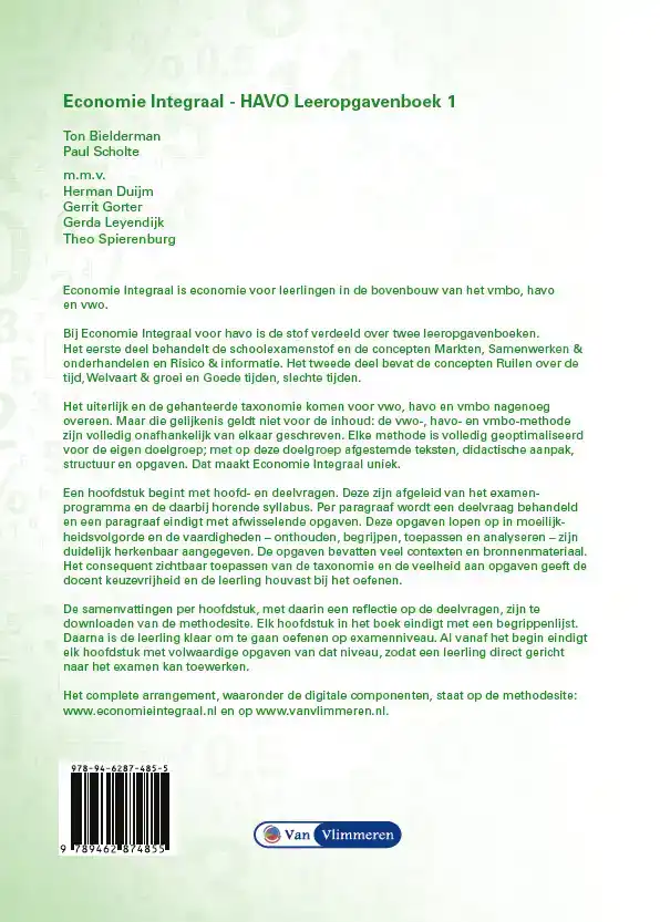 ECONOMIE INTEGRAAL