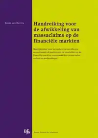 HANDREIKING VOOR DE AFWIKKELING VAN MASSACLAIMS OP DE FINANC