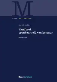 HANDBOEK OPENBAARHEID VAN BESTUUR