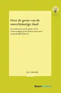 OVER DE GRENS VAN DE ONRECHTMATIGE DAAD