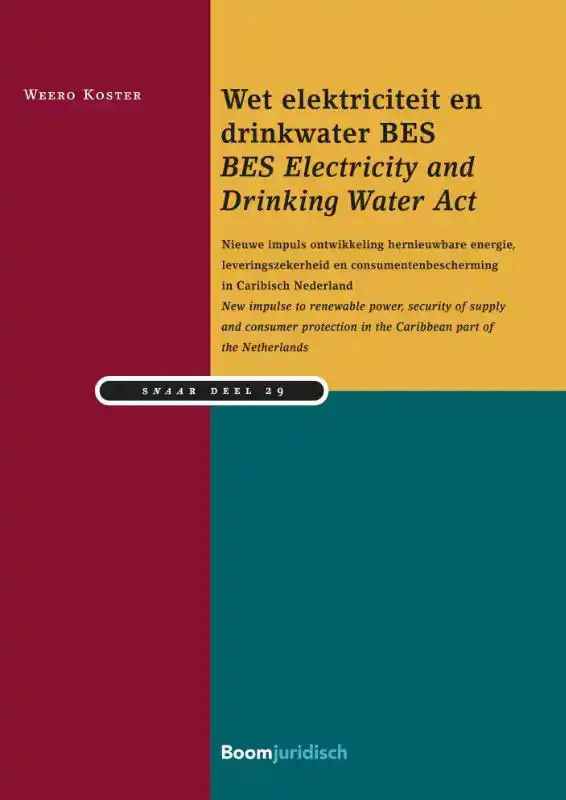 WET ELEKTRICITEIT EN DRINKWATER BES / BES ELECTRICITY AND DR