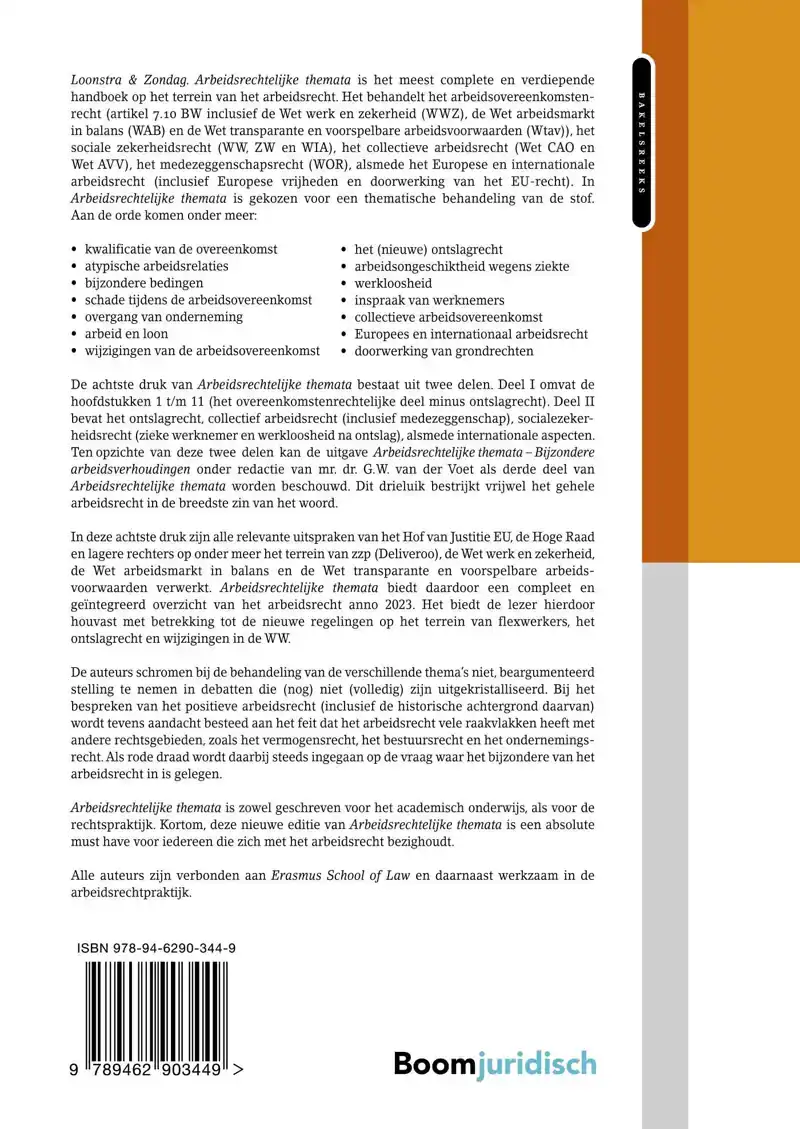 ARBEIDSRECHTELIJKE THEMATA (SET)