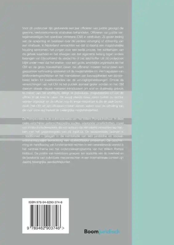 OFFICIEREN VAN JUSTITIE IN DE 21E EEUW