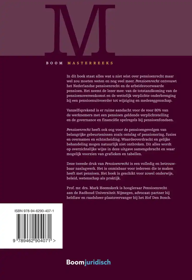PENSIOENRECHT