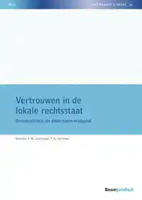 VERTROUWEN IN DE LOKALE RECHTSSTAAT