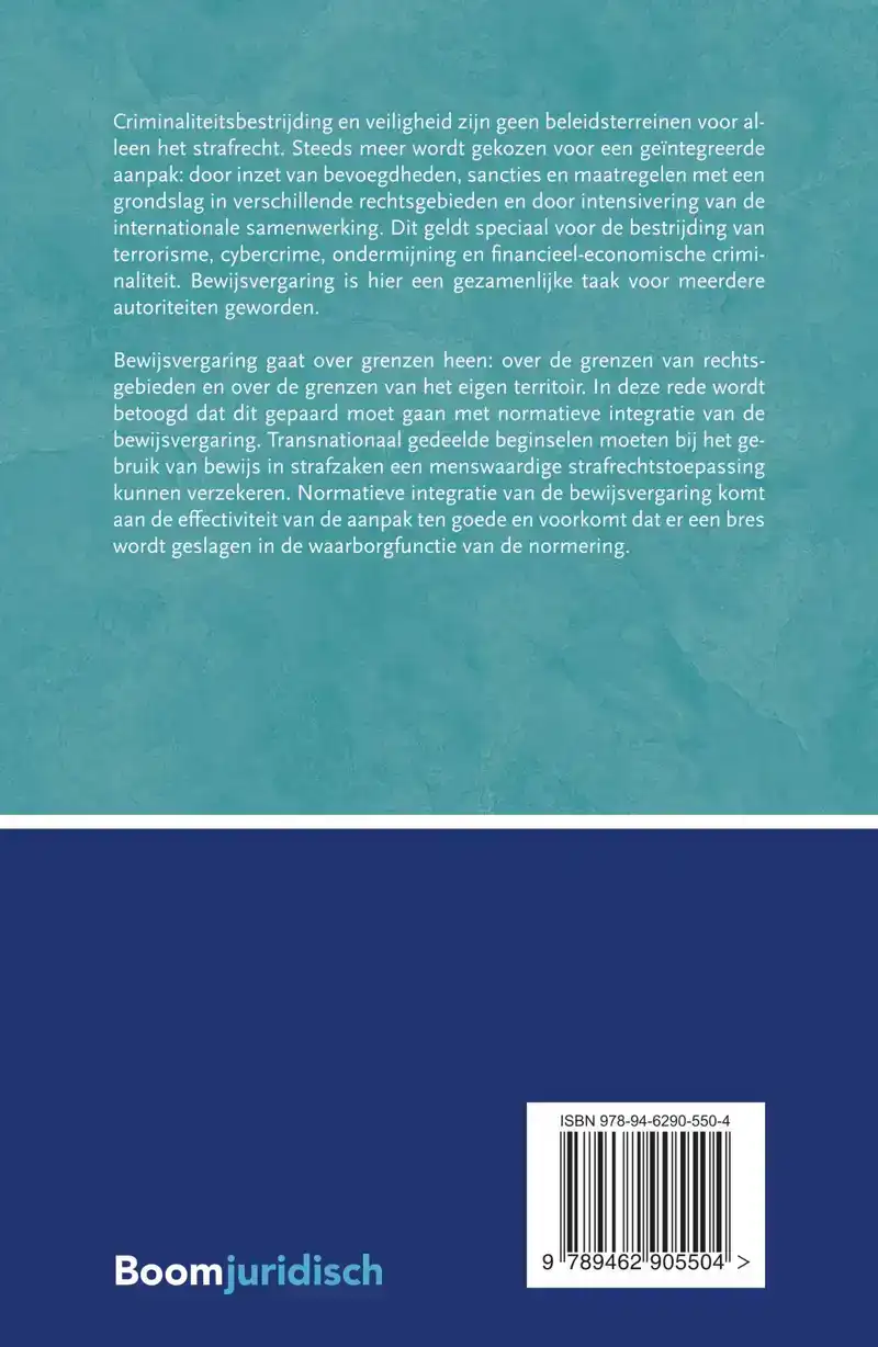 OVER GRENZEN BIJ BEWIJSVERGARING