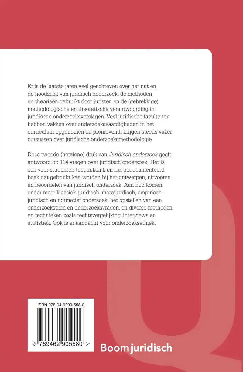 JURIDISCH ONDERZOEK