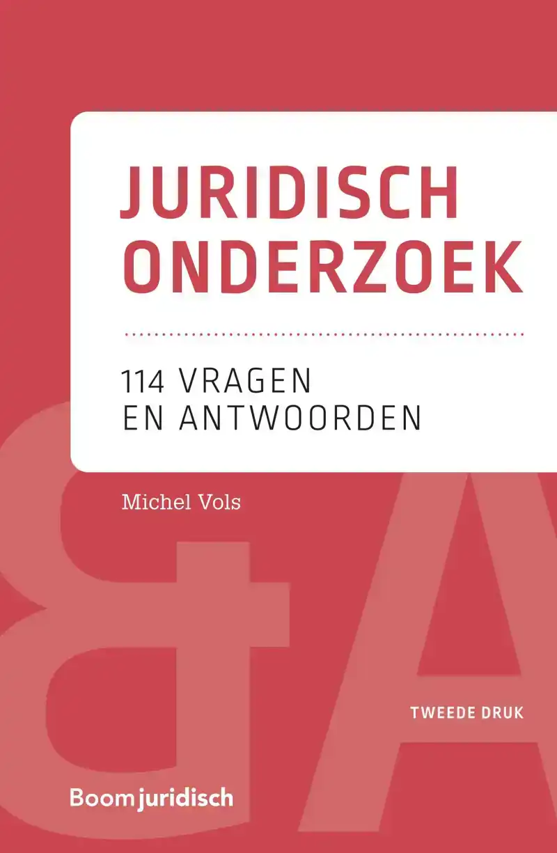 JURIDISCH ONDERZOEK