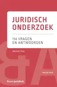 JURIDISCH ONDERZOEK